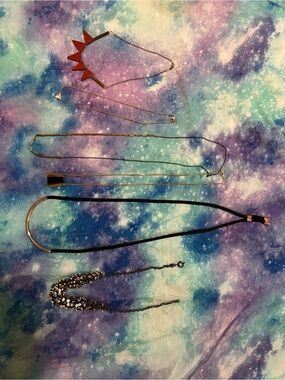 Lot of 6 necklaces from Madewell, Etsy and & Other Stories